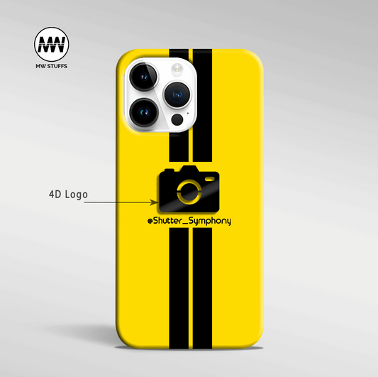 4D Camera Logo + Custom Name Matte Case -  - MW Stuffs - 