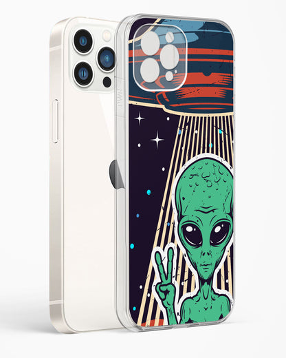 Alien Peace Clear Silicone Case