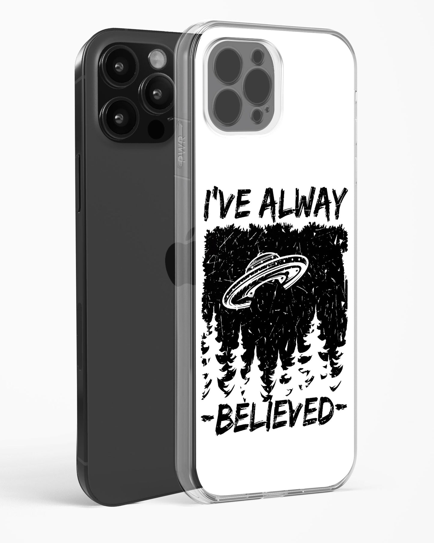 Alien Quoted Clear Silicone Case