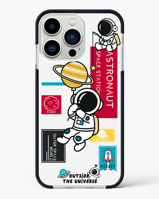 Astronaut Cartoon Impact Drop Protection Case