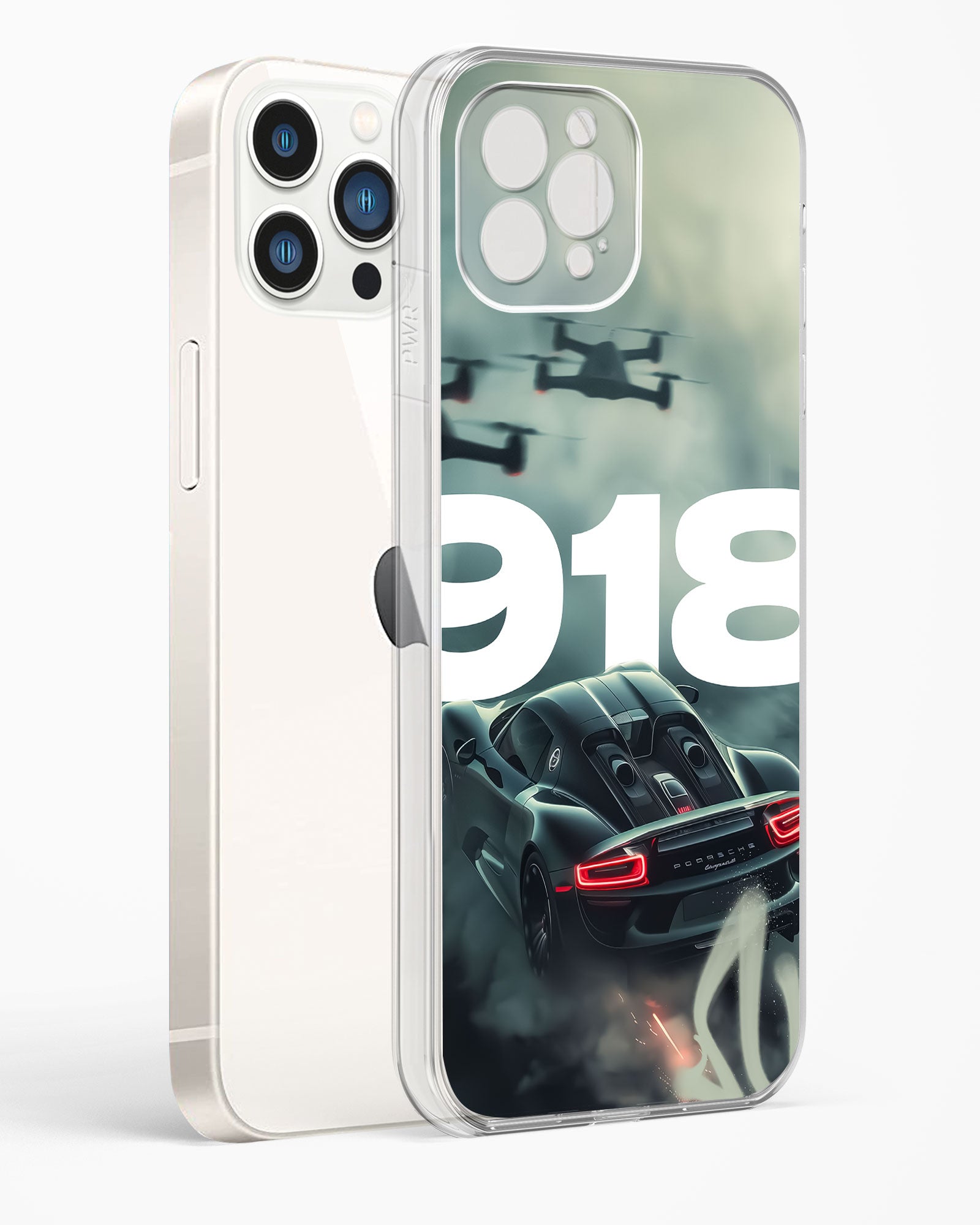 Automotive 918 Racing Clear Silicone Case