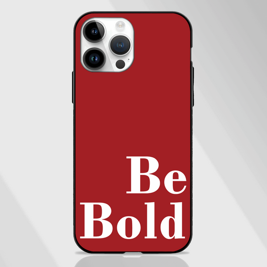 BE BOLD Statement Series GLASS CASE -  - MW Stuffs - 