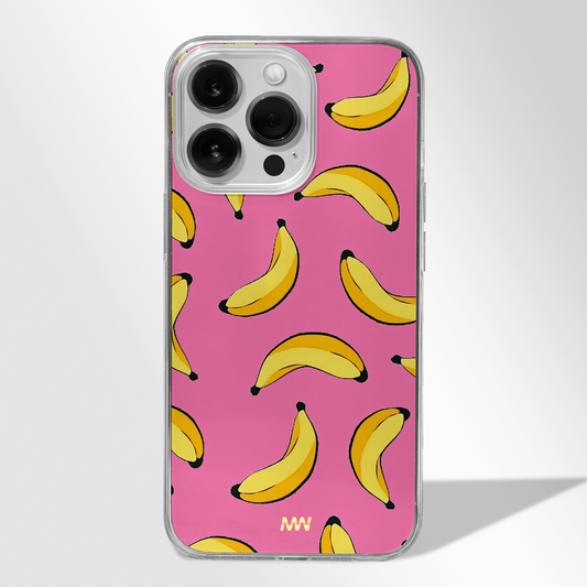 Banana Pattern Premium CLEAR CASE -  - MW Stuffs - 