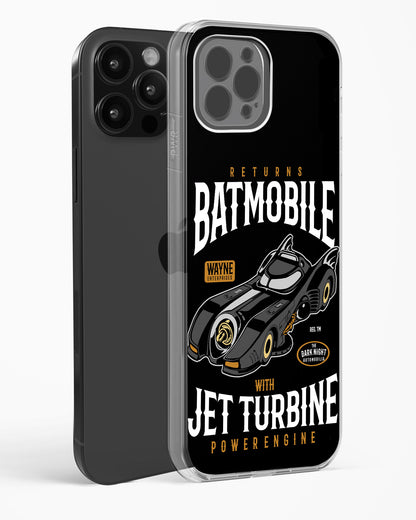 Batmobile Jet Turbine Clear Silicone Case