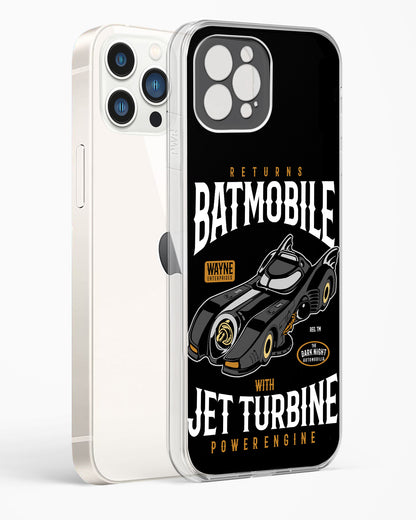 Batmobile Jet Turbine Clear Silicone Case