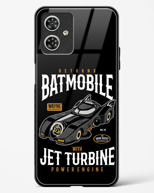 Batmobile Jet Turbine Glass Phone Case-Moto G54 5G