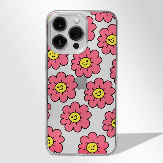 Beautiful Blossom Floral Pattern CLEAR CASE -  - MW Stuffs - 