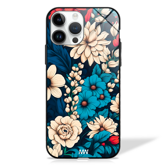 Blossom Beauty Floral GLASS CASE -  - MW Stuffs - 