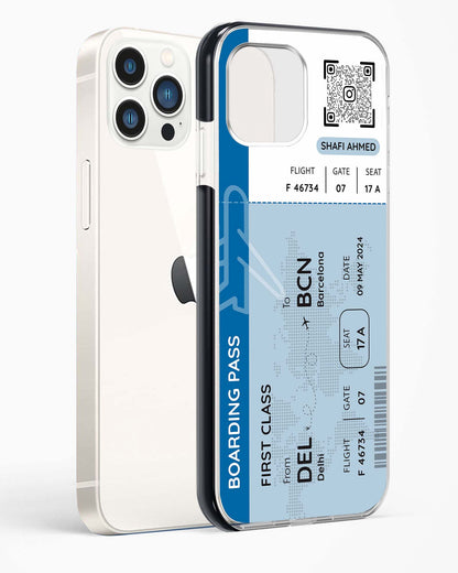 Boarding Pass Personalized Impact Drop Protection Case