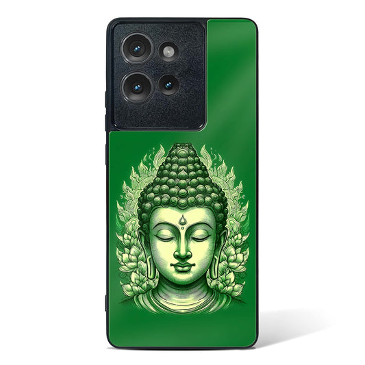 Buddha Glass Phone Case-Motorola Edge 50