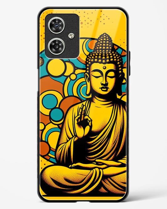 Buddha Harmony Glass Phone Case-Moto G54 5G