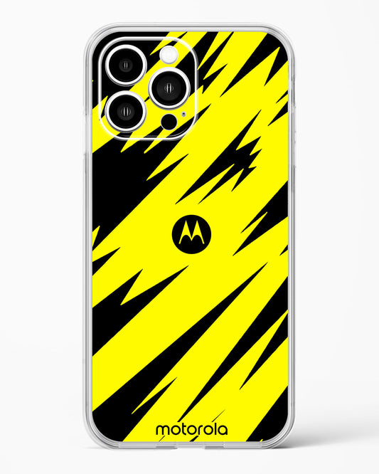 Bumblebee Stripe Shield Clear Silicone Case