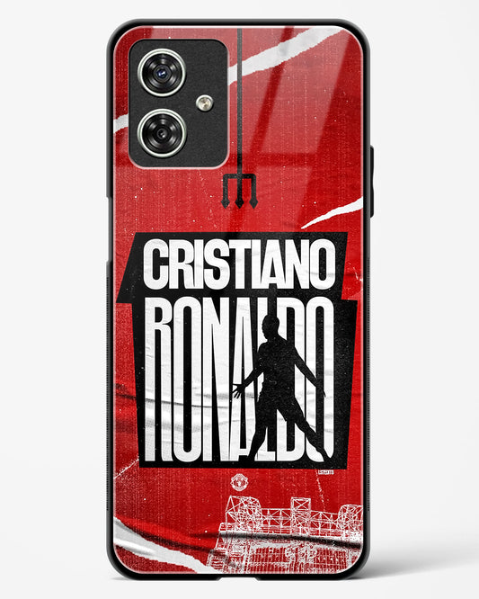 CR7 Art Glass Phone Case-Moto G54 5G