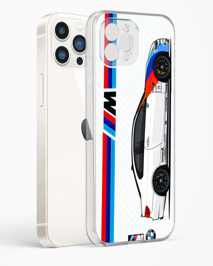 Cool Racing Car Clear Silicone Case