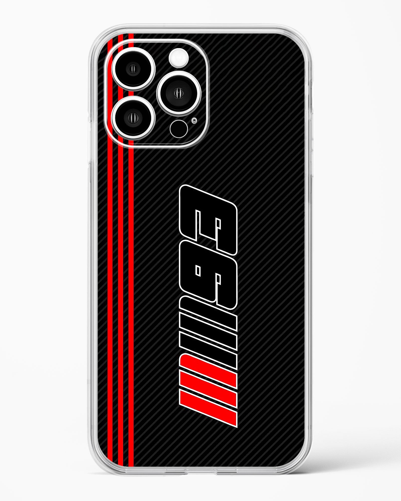 Cool Racing Moto Clear Silicone Case