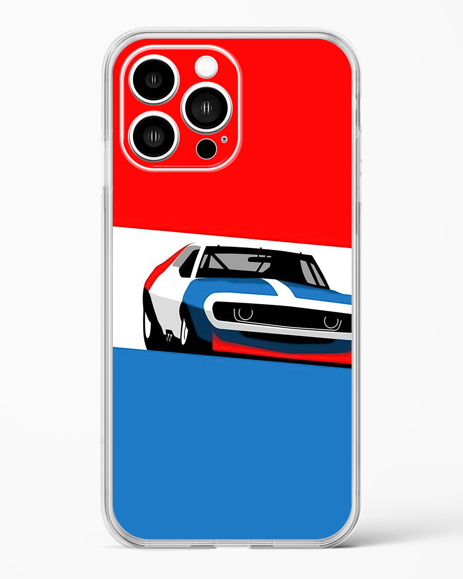 Cool Racing Speed Clear Silicone Case