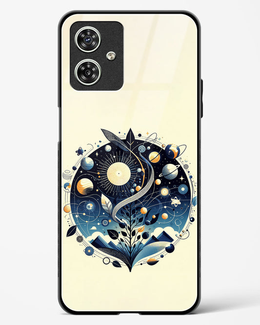 Cosmic Dreamer Glass Phone Case-Moto G54 5G