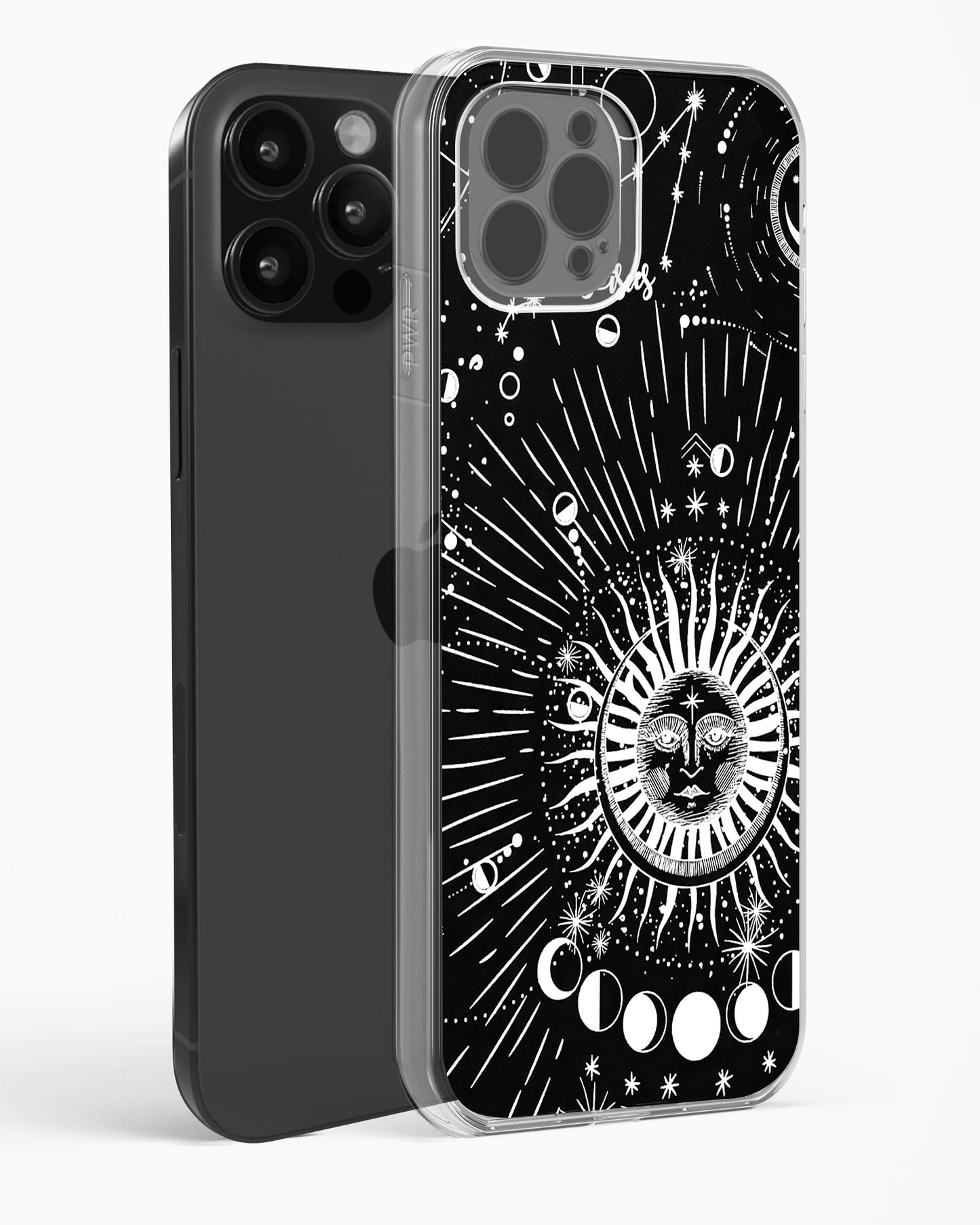 Dark Celestial Clear Silicone Case