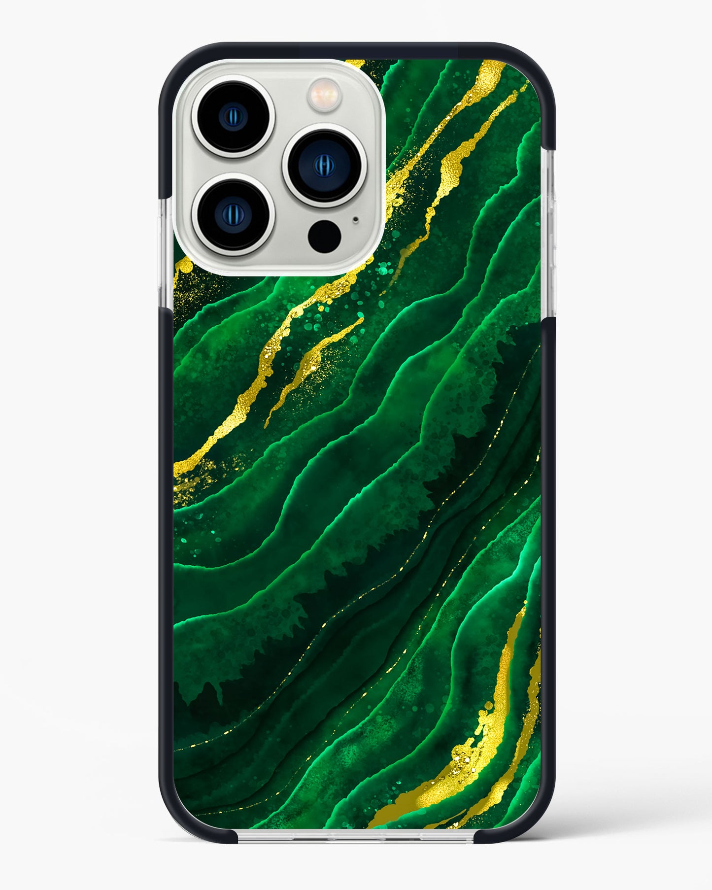 Emerald Marble Impact Drop Protection Case