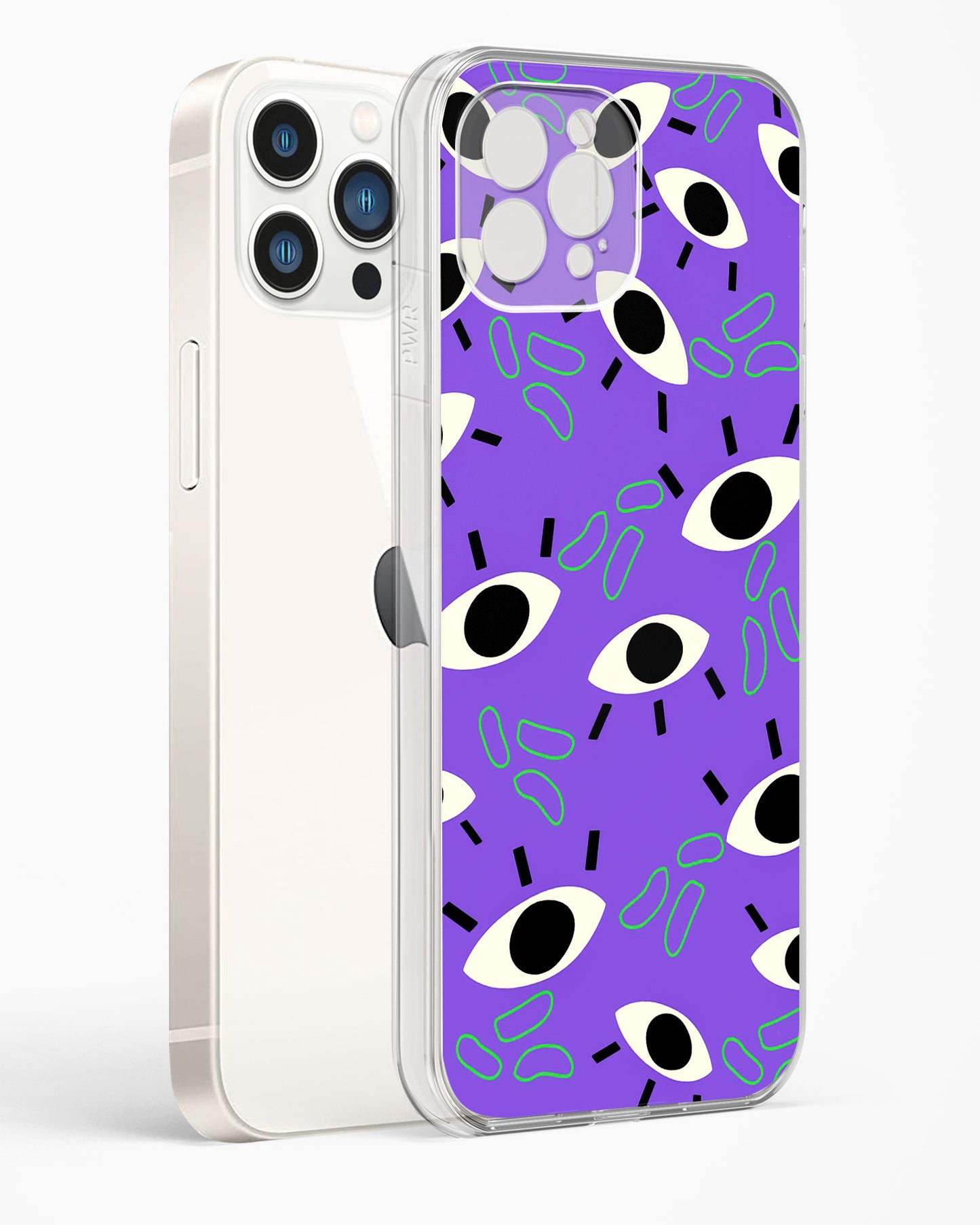 Evil Eye Protection Clear Silicone Case