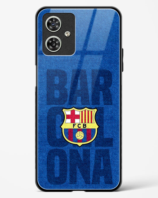 FCB Art Glass Phone Case-Moto G54 5G