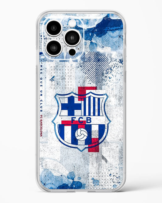 FCB Denim Style Clear Silicone Case