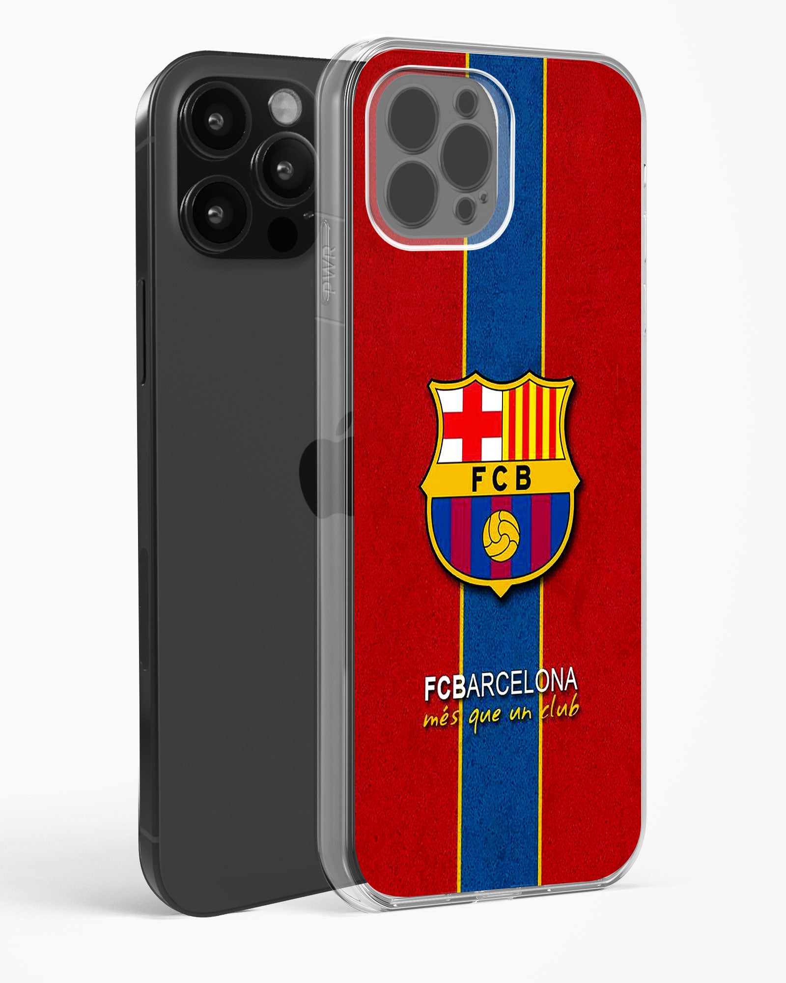 FCB inspired Clear Silicone Case