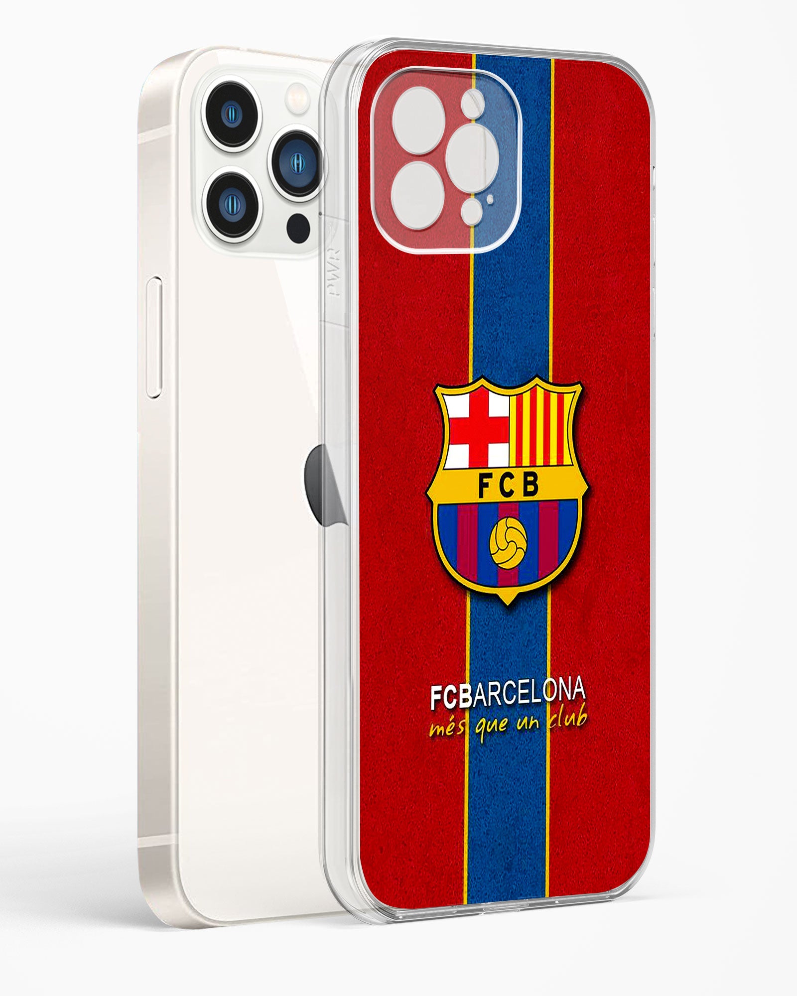 FCB inspired Clear Silicone Case