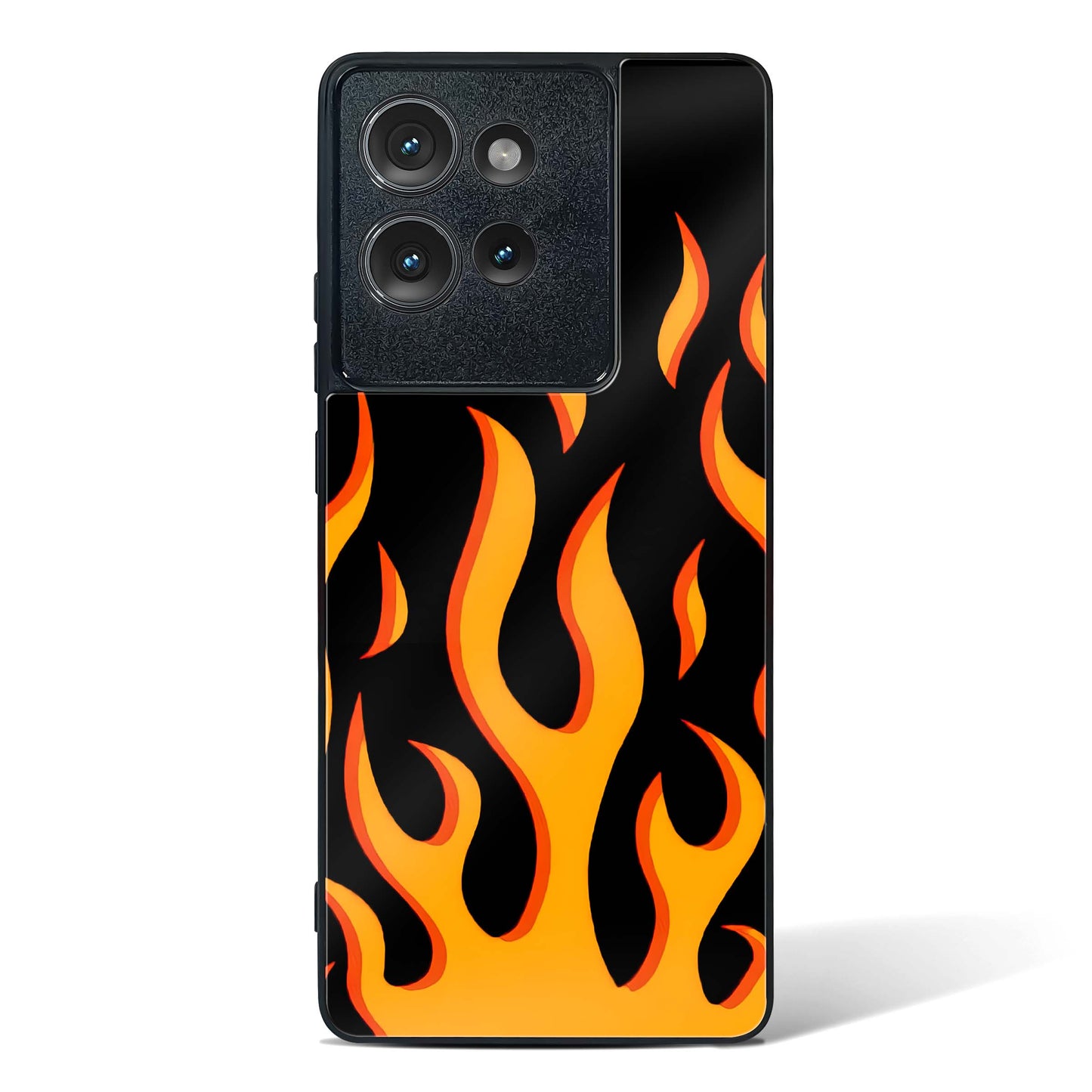 Flame Fusion Glass Phone Case-Motorola Edge 50 (3 Colors)