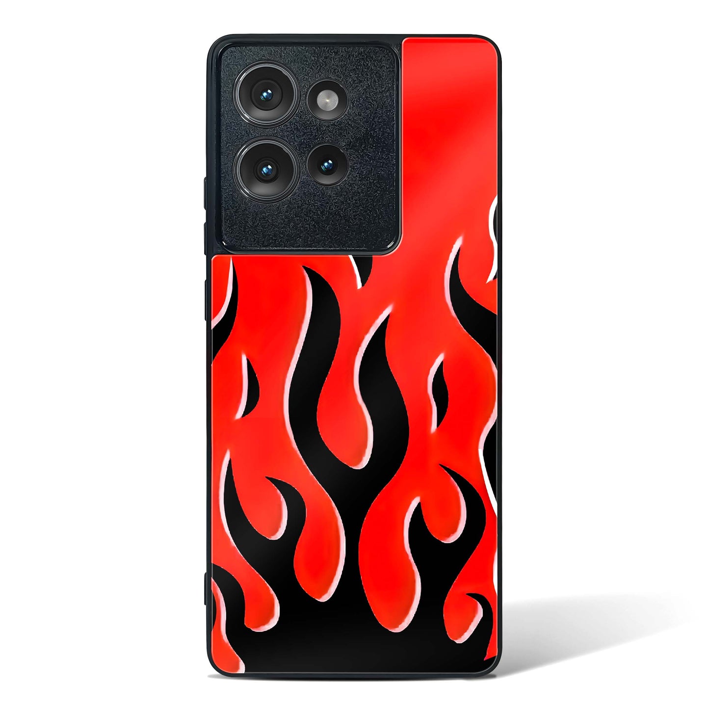 Flame Fusion Glass Phone Case-Motorola Edge 50 (3 Colors)