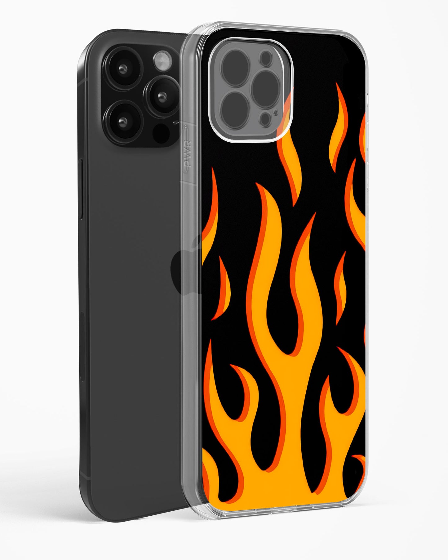 Flame Fusion Clear Silicone Case