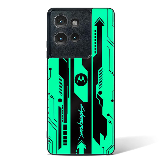 Gaming Abstract Glass Phone Case-Motorola Edge 50 (5 Colors)