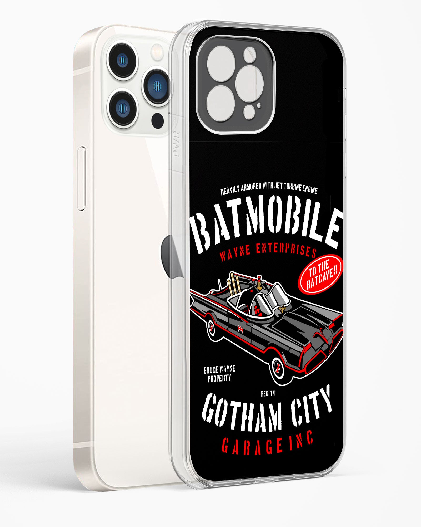 Gotham Batmobile Edition Clear Silicone Case