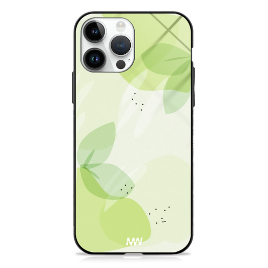 Green Leaf Aesthetic GLASS CASE