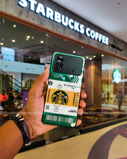 Starbucks Inspired Premium Glass Case - MW Stuffs