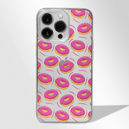 Donuts Doodle Foodie CLEAR CASE