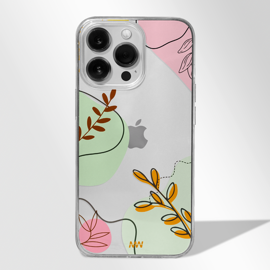 Cute Aesthetic Floral CLEAR CASE