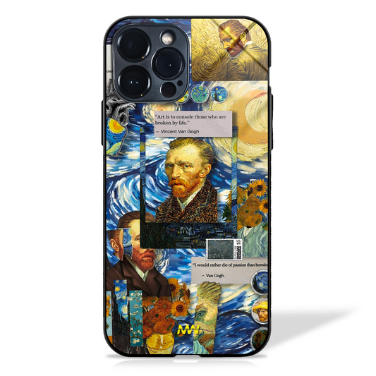 Van Gogh's Artistic Glass Case