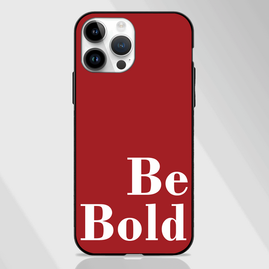 BE BOLD Statement Series GLASS CASE