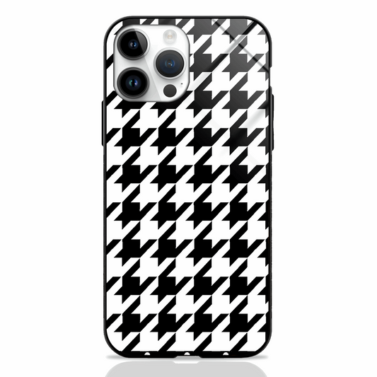 Abstarct Pattern Premium Glass backCase for mobile