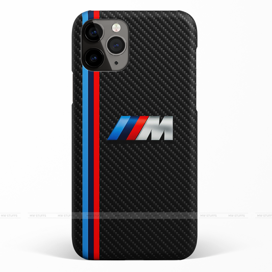 Cool Racing Stripes Black Carbon Pattern Stripes Matte Case - MW Stuffs