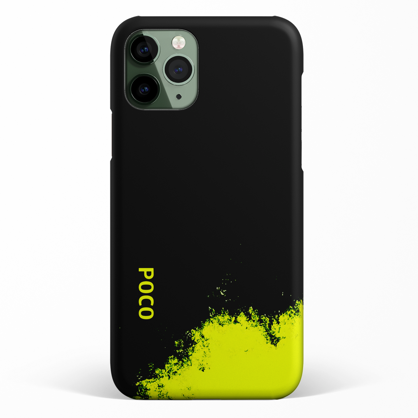 Green Splash iPhone Matte Case