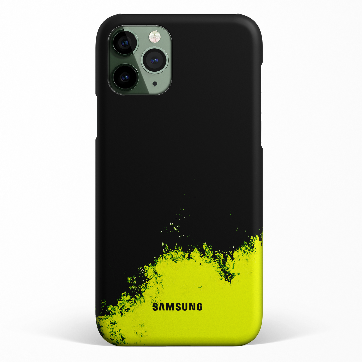 Green Splash iPhone Matte Case
