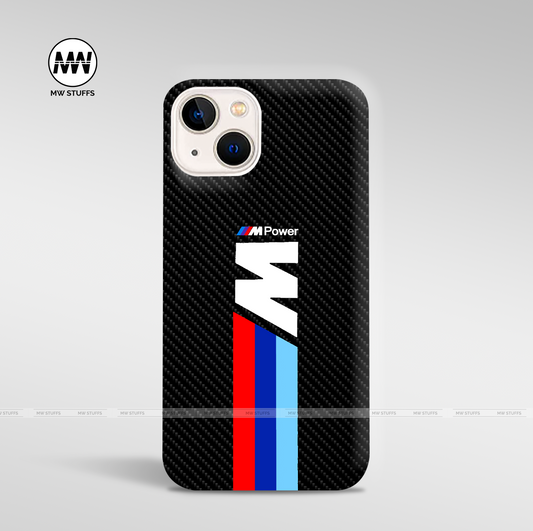 Cool Racing Stripes Matte Case (White/Black) - Customizable for all models