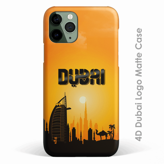 4D Dubai Logo Matte Case