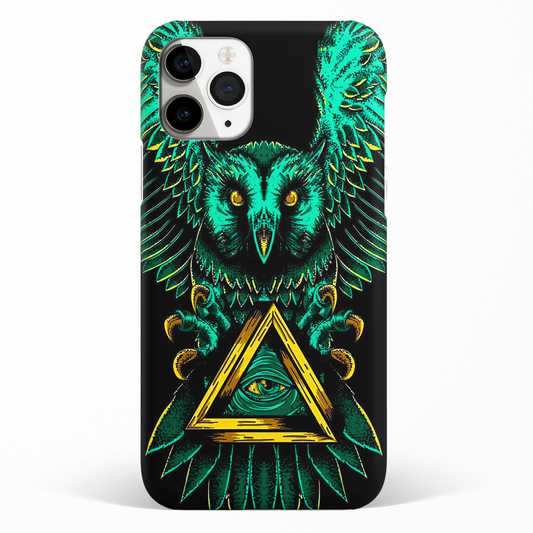 Owl Secret Society Design Printed Matte Case