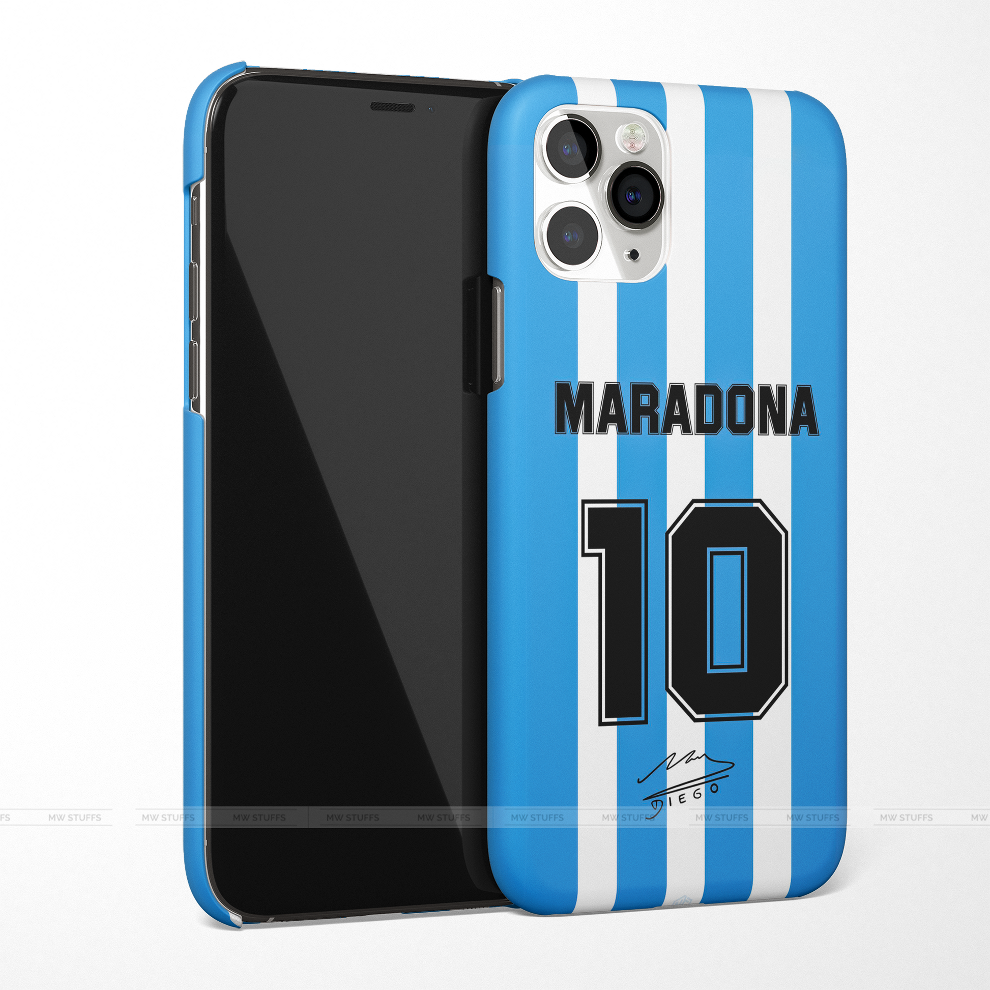 Maradona Jersey No.10 Matte Case - MW Stuffs