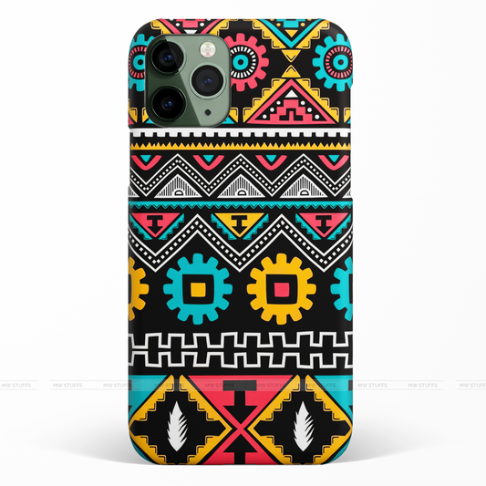 Colorful Tribal Pattern Matte Case