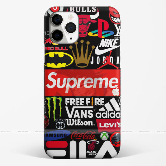 Clumsy Funky Brands Printed Matte Case