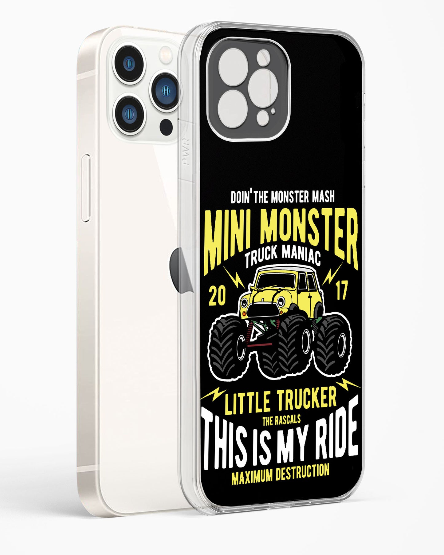 Mini Monster Truck Clear Silicone Case